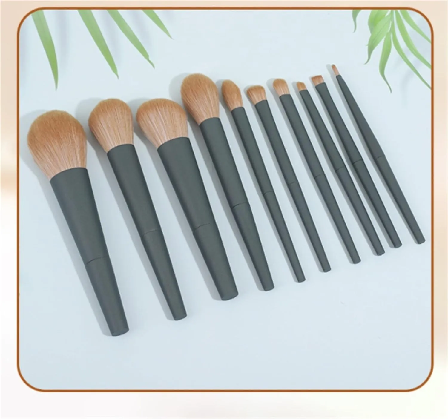 Make Up Brushes Set Makeup Brush Set 10 Pieces Loose Powder Brush Eye Shadow Brush Facial Contour Brush Makeup Tools Set