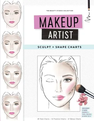 Makeup Artist Sculpt and Shape Charts (The Beauty Studio Collection) Paperback – November 3, 2016