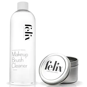 Makeup Brush Cleaner - Deep Clean Rinse Free Quick Dry - Ideal for Cleaning and Odorizing Natural and Synthetic Make-up Brushes 8 oz