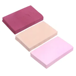 Makeup Puffers Triangle 72pcs Foundation Beauty Sponges Makeup Wedges Non-latex Dry/wet Blender 3 Sets Pack