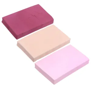 Makeup Wedge and Sponge Set 72pcs Triangle Beauty Sponges Non Latex Reusable Dry Wet for Foundation Cream Powder Present