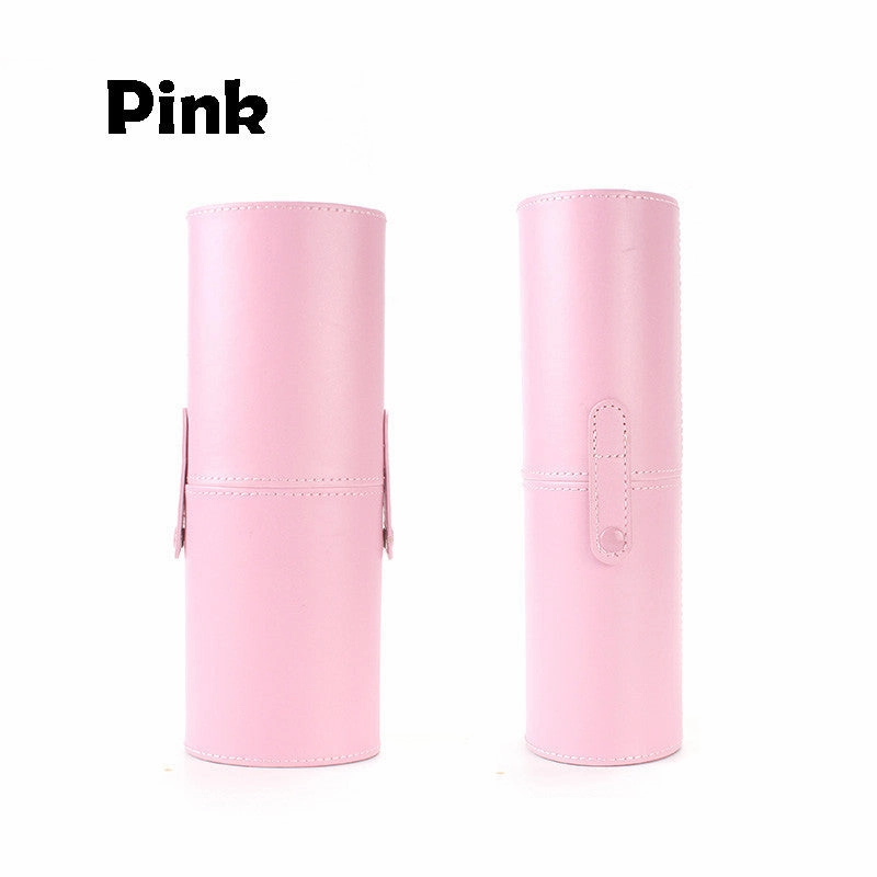 MAKEUP BRUSH CUP HOLDER Portable Big Make up Brushes Travel &Home Beauty Case Oval Holder Cosmetic Tool Organizer Cup Container