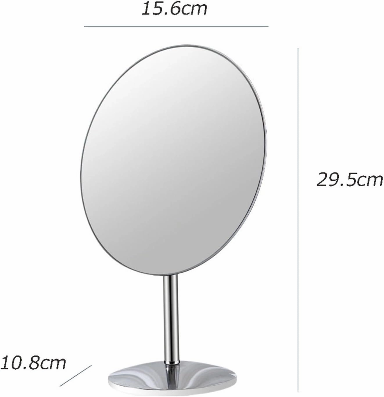 Makeup Mirror Desktop Vertical Makeup Mirror Portable Makeup Mirror Home Bedroom Dressing Table Beauty Mirror Bathroom Mirror Beauty Mirror(A)