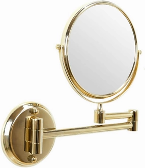 Makeup Mirror Double Sided 3X Magnification Extendable Bathroom Mirror Swivel Folding Round Shape Cosmeticty Mirror
