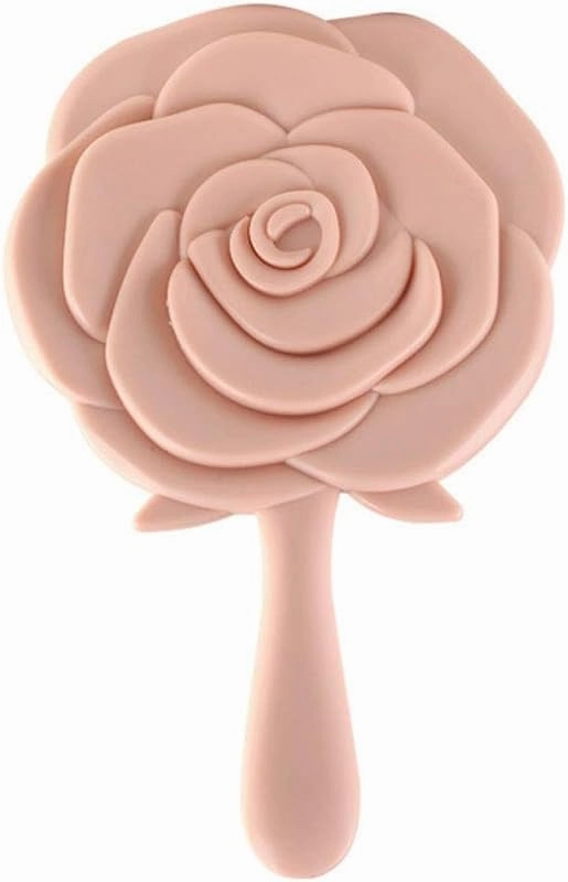 Makeup Mirror Portable Handheld Makeup Mirror Rose Shaped Round Makeup Mirror HD Makeup Mirror Beauty Makeup Mirror Beauty Mirror
