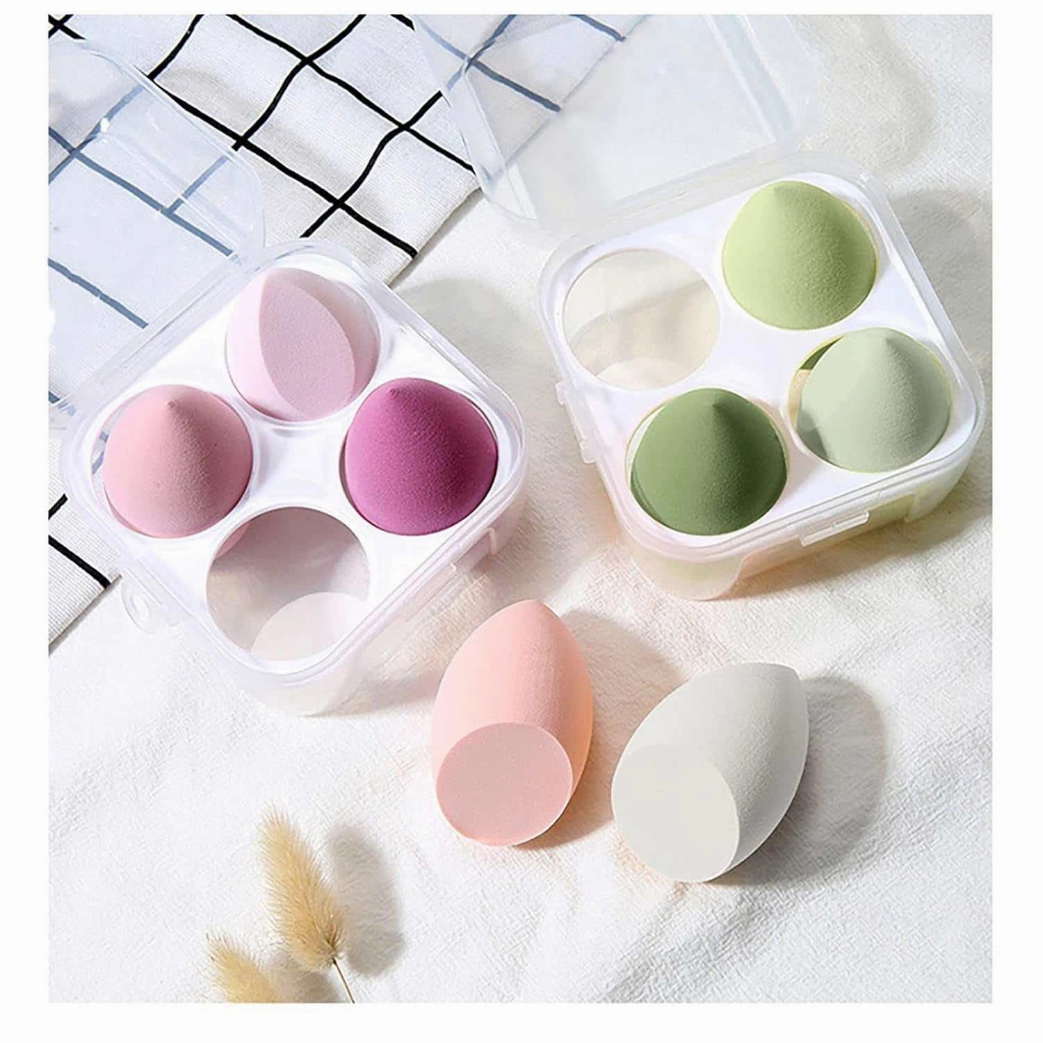 Makeup Sponge With Holder Set
