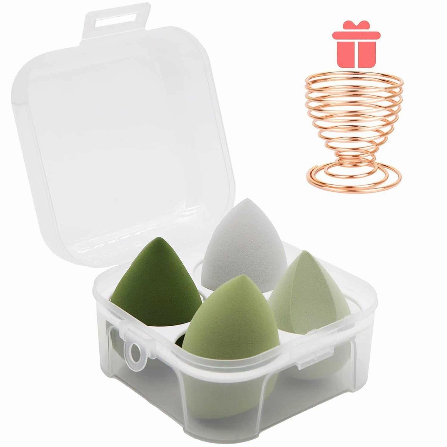 Makeup Sponge With Holder Set