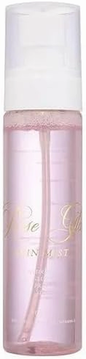 Mananki Rose Glass Skin Mist, 2-in-1 Face Toner and Setting Spray, 100ml, Hydrating Formula with Rose Water and Aloe Vera