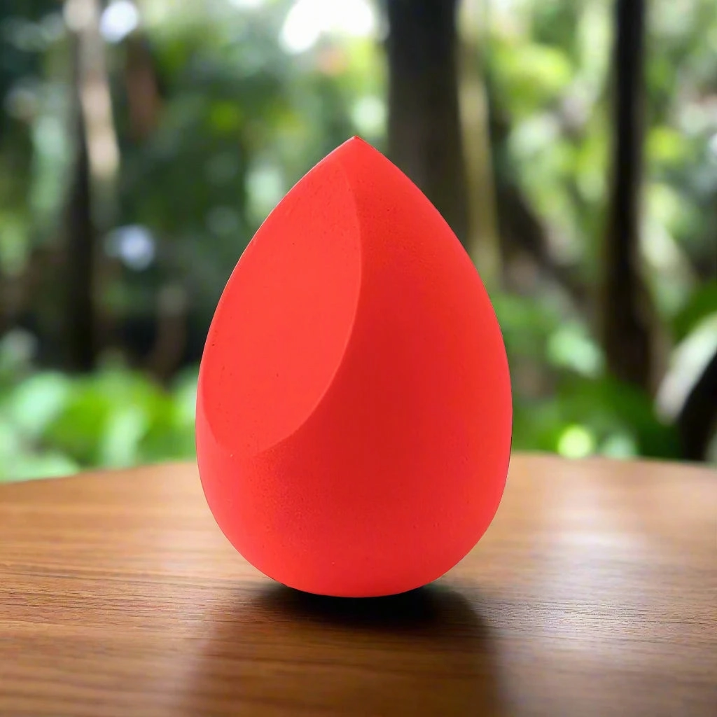 Marbling Water-Drop Shape Makeup Sponge for Flawless Foundation, Concealer & Blush Application