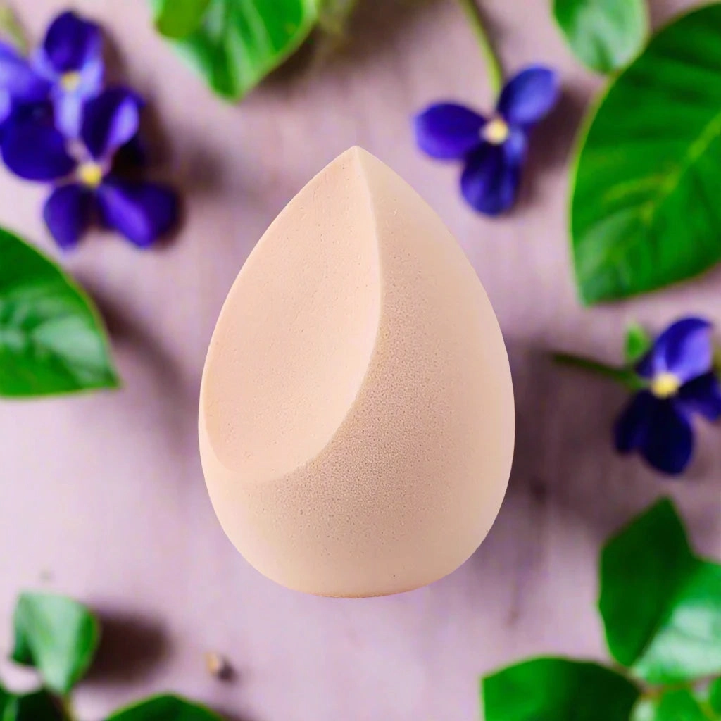 Marbling Water-Drop Shape Makeup Sponge for Flawless Foundation, Concealer & Blush Application