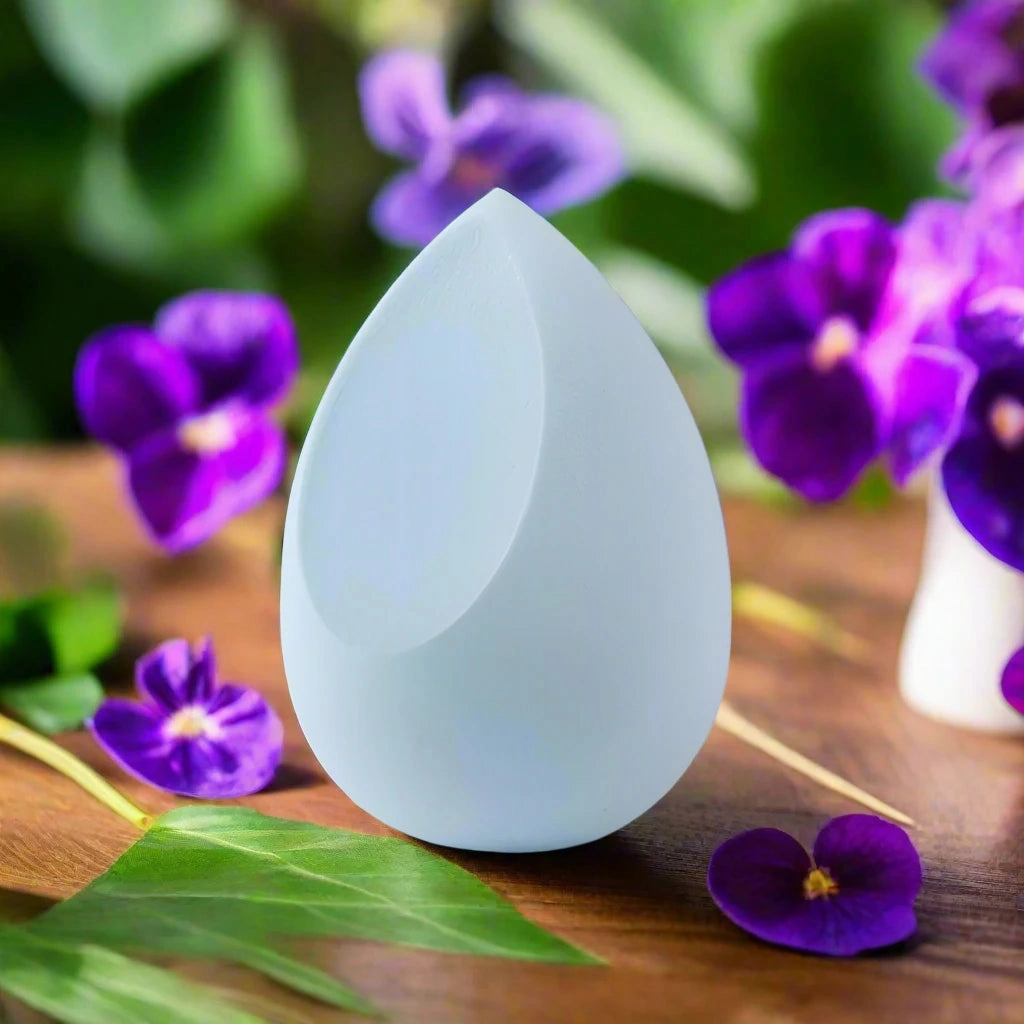 Marbling Water-Drop Shape Makeup Sponge for Flawless Foundation, Concealer & Blush Application