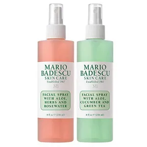 Mario Badescu Facial Spray with Aloe, Herbs and Rose Water for All Skin Types, Face Mist that Hydrates, Rejuvenates & Clarifies