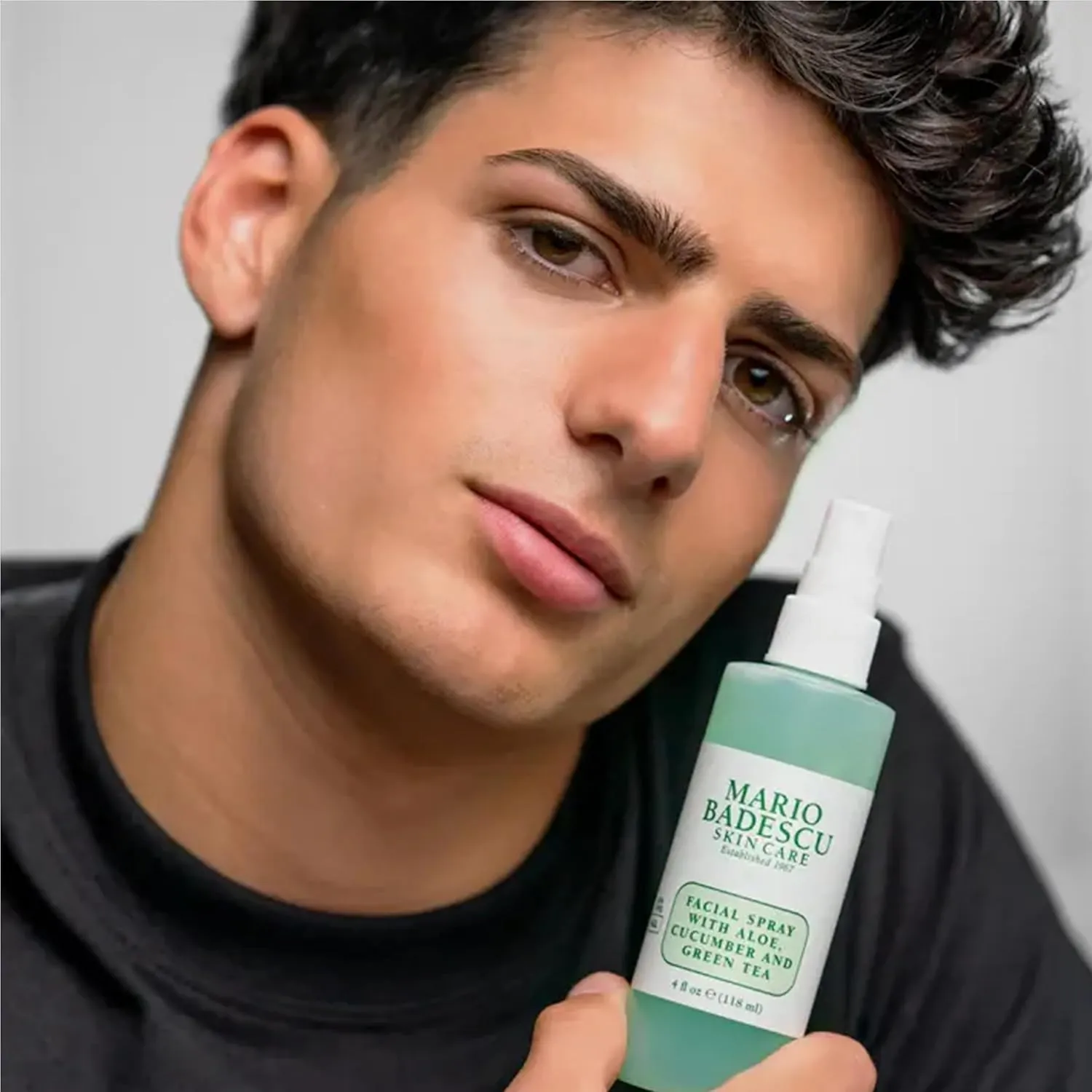 Mario Badescu Facial Spray with Aloe, Herbs and Rose Water for All Skin Types, Face Mist that Hydrates, Rejuvenates & Clarifies