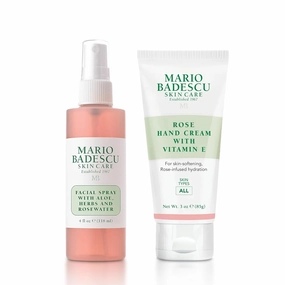Mario Badescu Facial Spray with Aloe, Herbs and Rose Water for All Skin Types, Face Mist that Hydrates, Rejuvenates & Clarifies