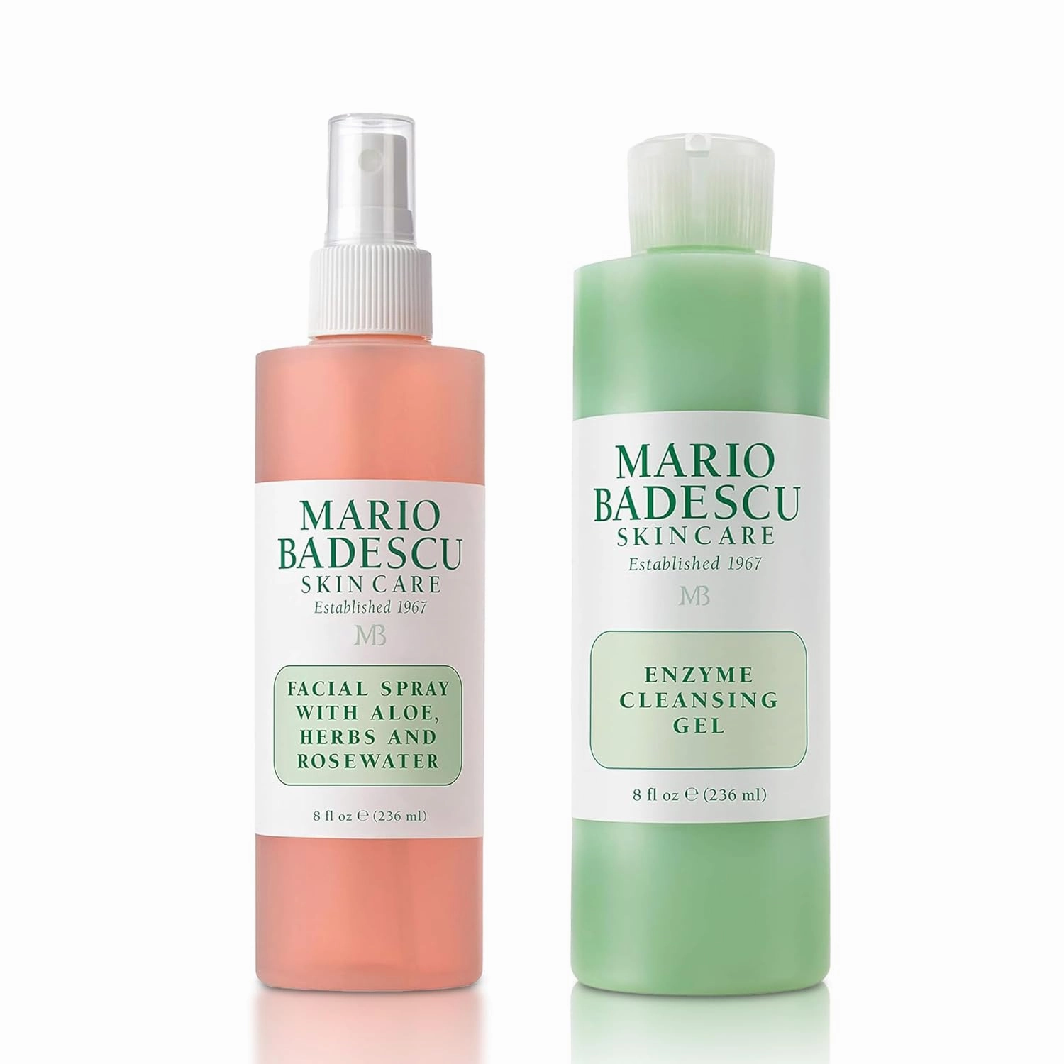 Mario Badescu Facial Spray with Aloe, Herbs and Rose Water for All Skin Types, Face Mist that Hydrates, Rejuvenates & Clarifies