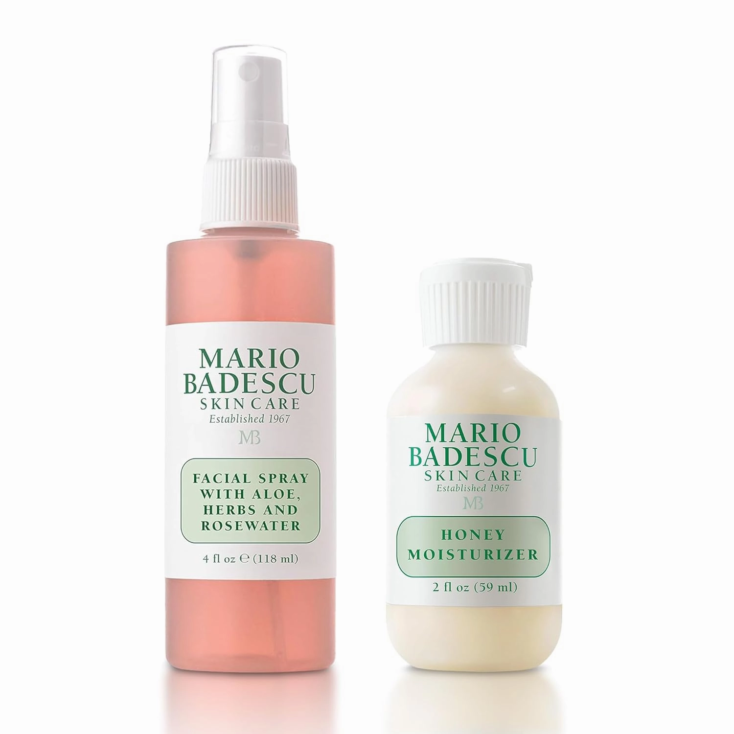 Mario Badescu Facial Spray with Aloe, Herbs and Rose Water for All Skin Types, Face Mist that Hydrates, Rejuvenates & Clarifies