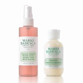Mario Badescu Facial Spray with Aloe, Herbs and Rose Water for All Skin Types, Face Mist that Hydrates, Rejuvenates & Clarifies