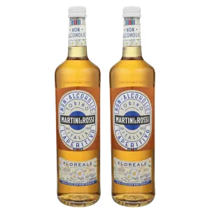 Martini & Rossi Floreale Non-Alcoholic Aperitivo Alcohol Free Drink Herbal Aperitif Made in Italy | 2 PACK