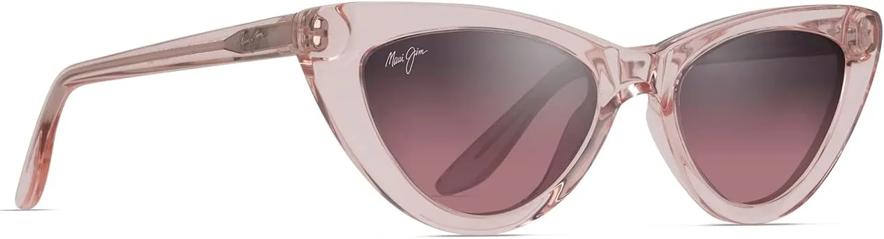 Maui Jim Women's Lychee Polarized Cat Eye Sunglasses