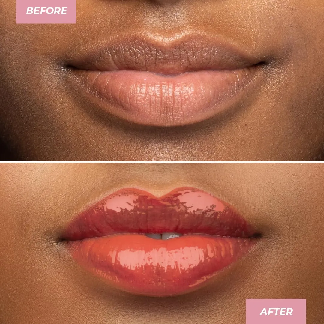 MCoBeauty Dream Lip Tint Hydrating Gel - Soft Peach, Long-Lasting, Semi-Matte, Vegan, Cruelty Free Cosmetics