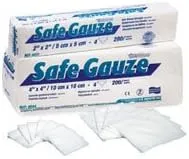 Medicom 4522-5 SafeGauze Non-Woven Sponge 2"x2" 4ply 5000/Ca