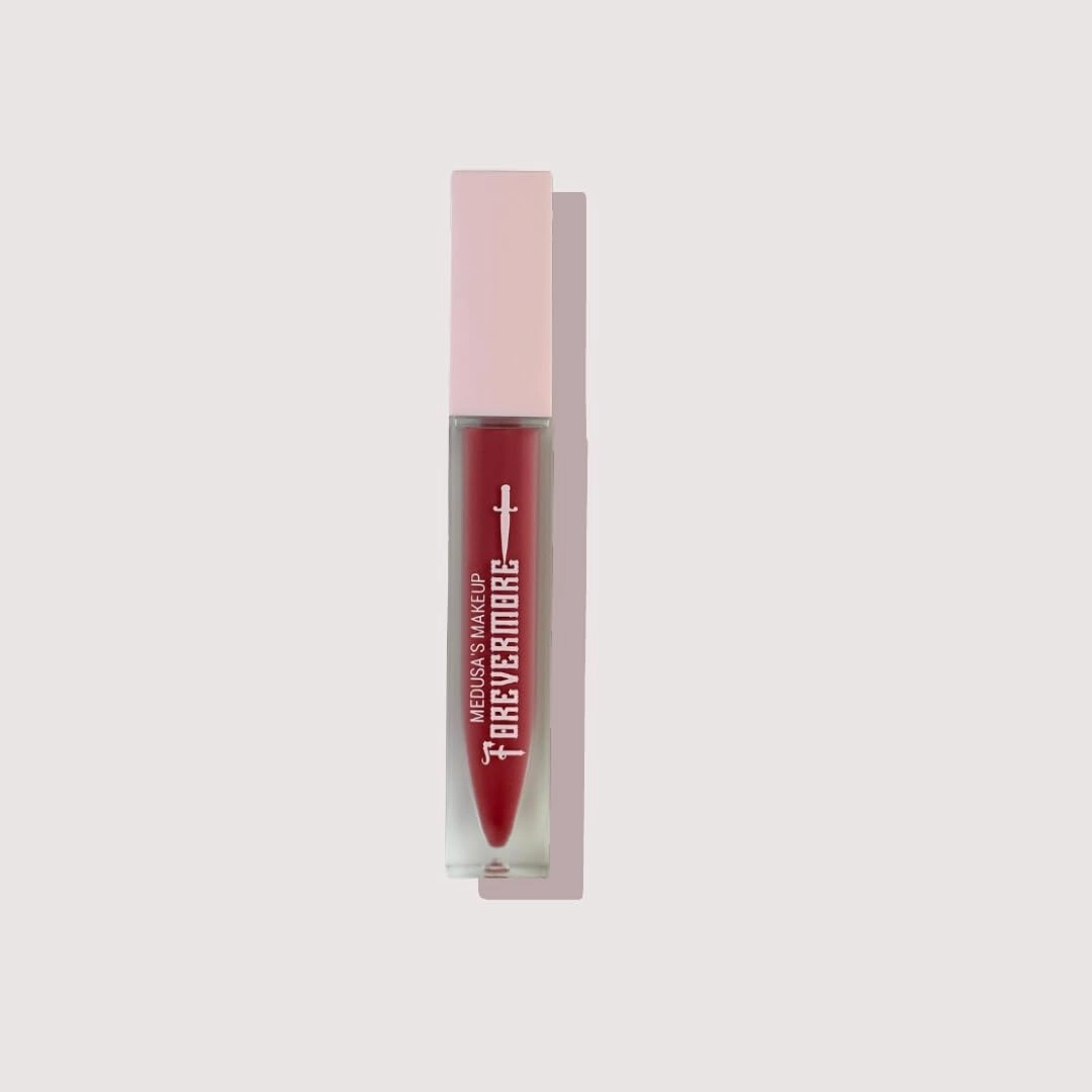 Medusa's Makeup Forevermore Liquid Matte Lipstick Bold, VelvetyMatte Finish - Long-Lasting Wear - Cruelty Free & Vegan (Grl Pwr, 2 fl oz)