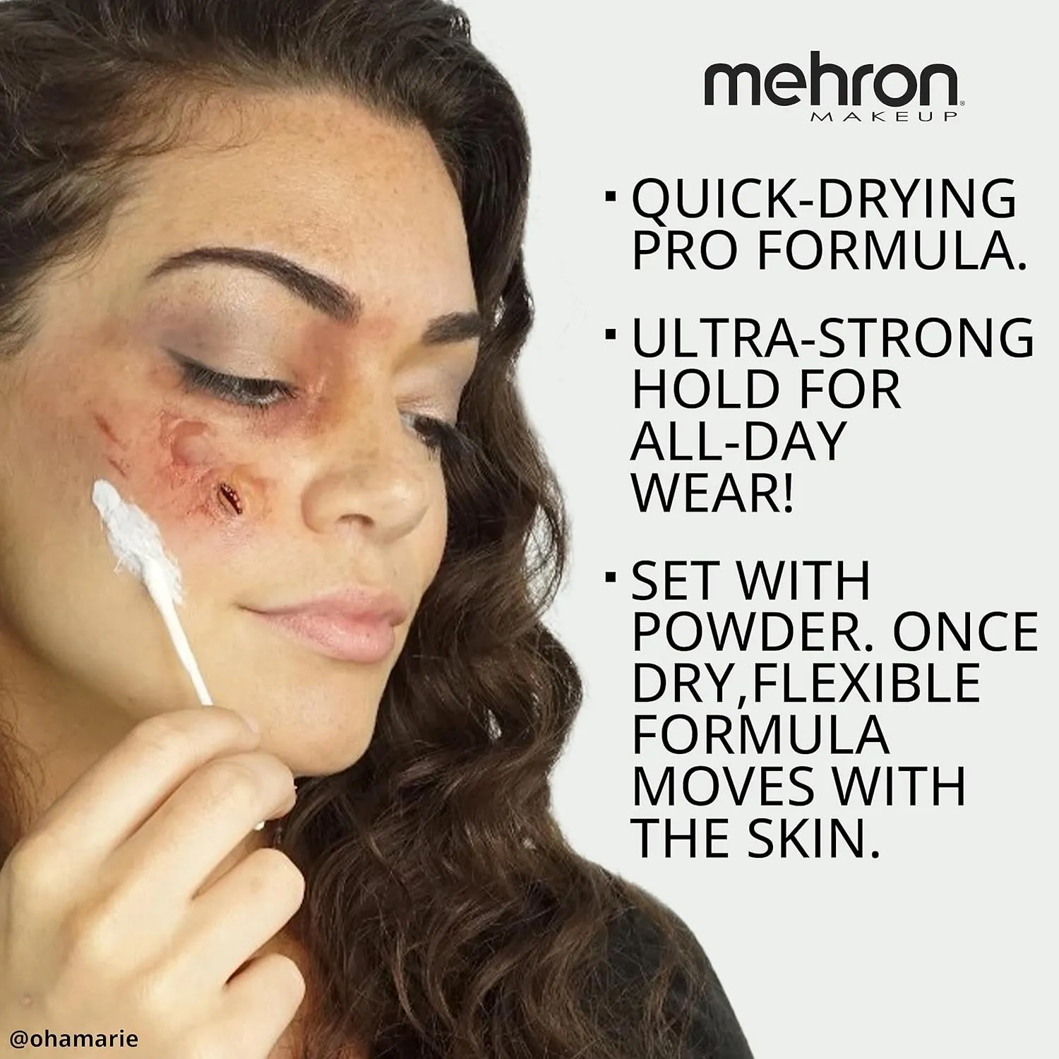 Mehron Makeup Liquid Latex | SFX | Halloween Latex Makeup | Glue for Skin | Prosthetic Glue 4.5 fl oz (133 ml) (Clear)