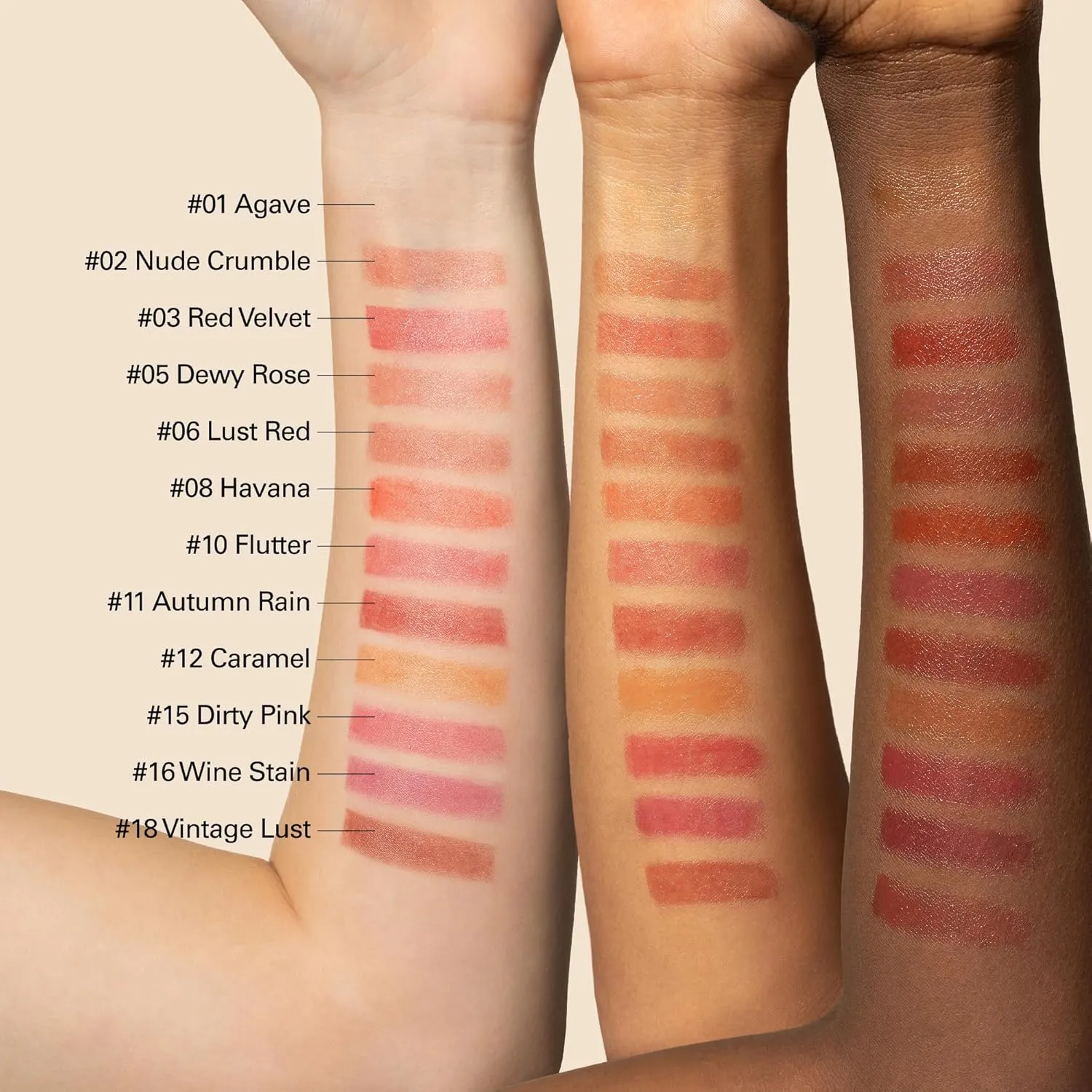 Melixir Vegan Lip Butter #02 Nude Crumble(Tinted) ( 11 more colors), Bee Free, Petrolatum Free, Deep Nourishing Plant-Based Vegan Chapstick, Lip Balm for Dry, Cracked and Chapped Lips