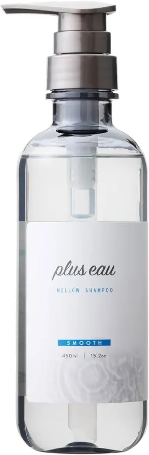 Mellow Shampoo – White Floral & Pear Scent, Silicone-Free, 450ml Pump Bottle, Made in Japan