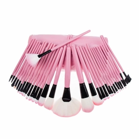 MERRYHAPY Makeup Brush Set 32-piece Cosmetic Brush Set Makeup Brushes Face Brushes Makeup Kit Portable Makeup Brush Set Case