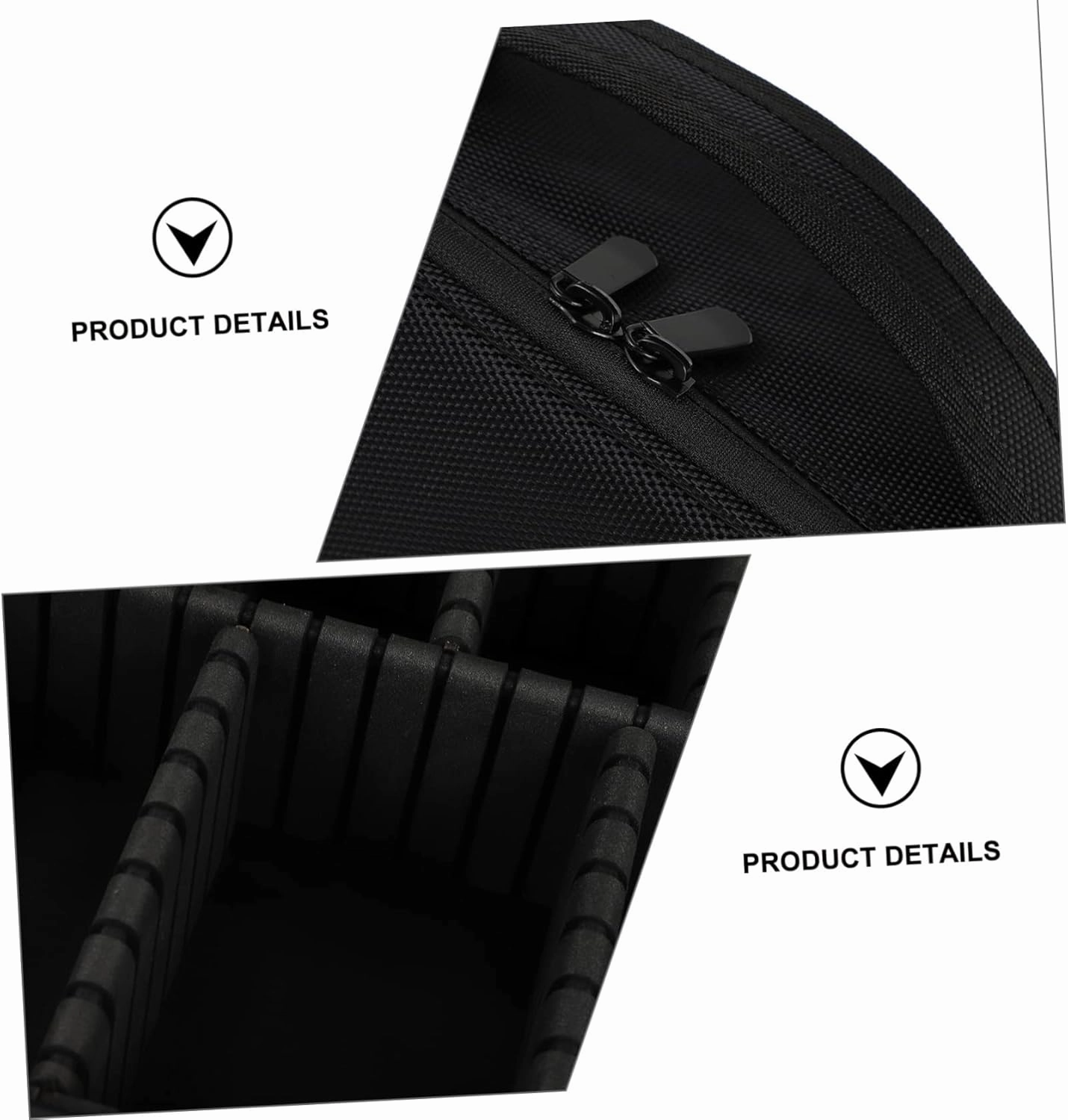 MERRYHAPY Professional Makeup Case Makeup Brush Container Bag Mirror for Women Girls