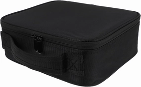 MERRYHAPY Professional Makeup Case Makeup Brush Container Bag Mirror for Women Girls