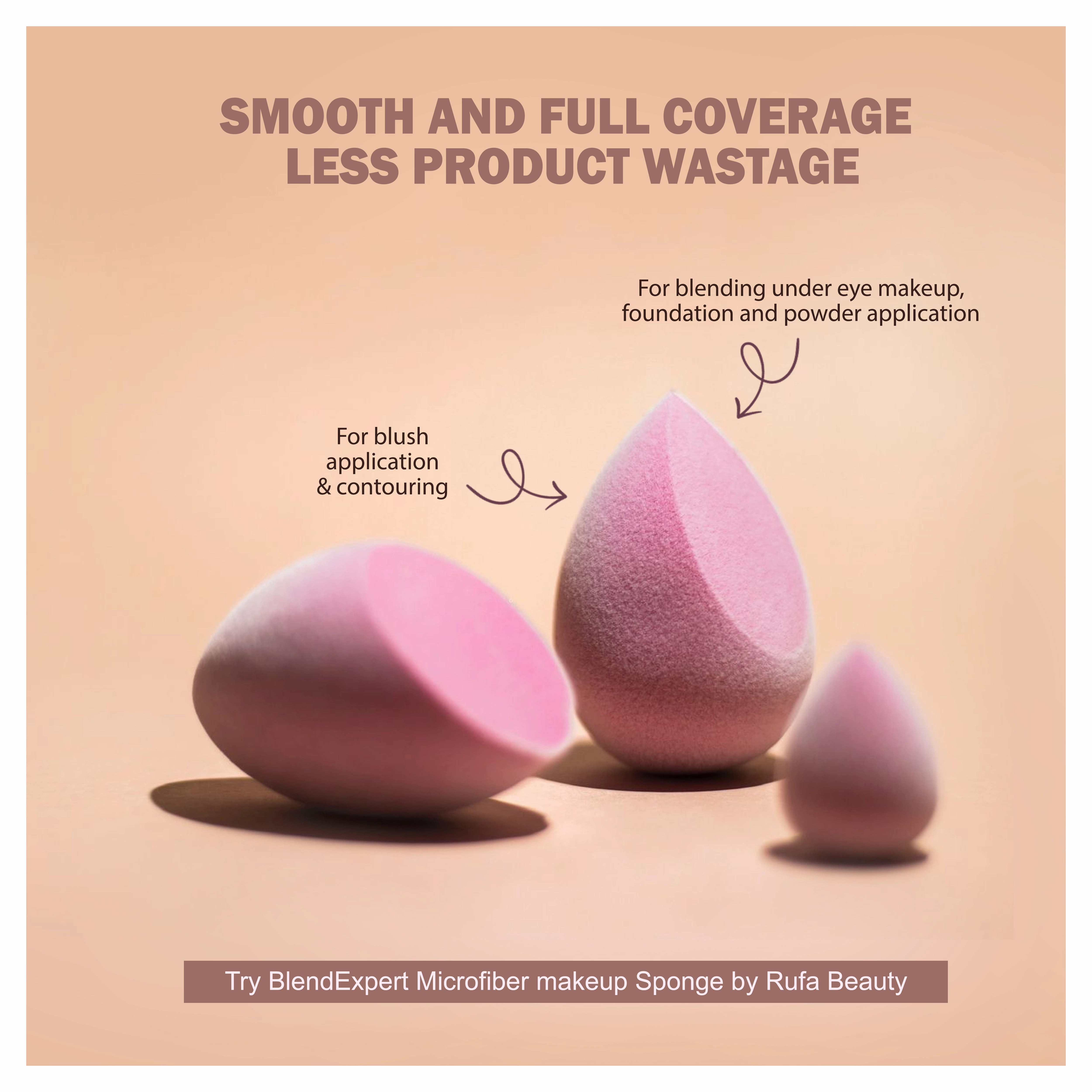 Microfiber Makeup Sponge - Tear Drop