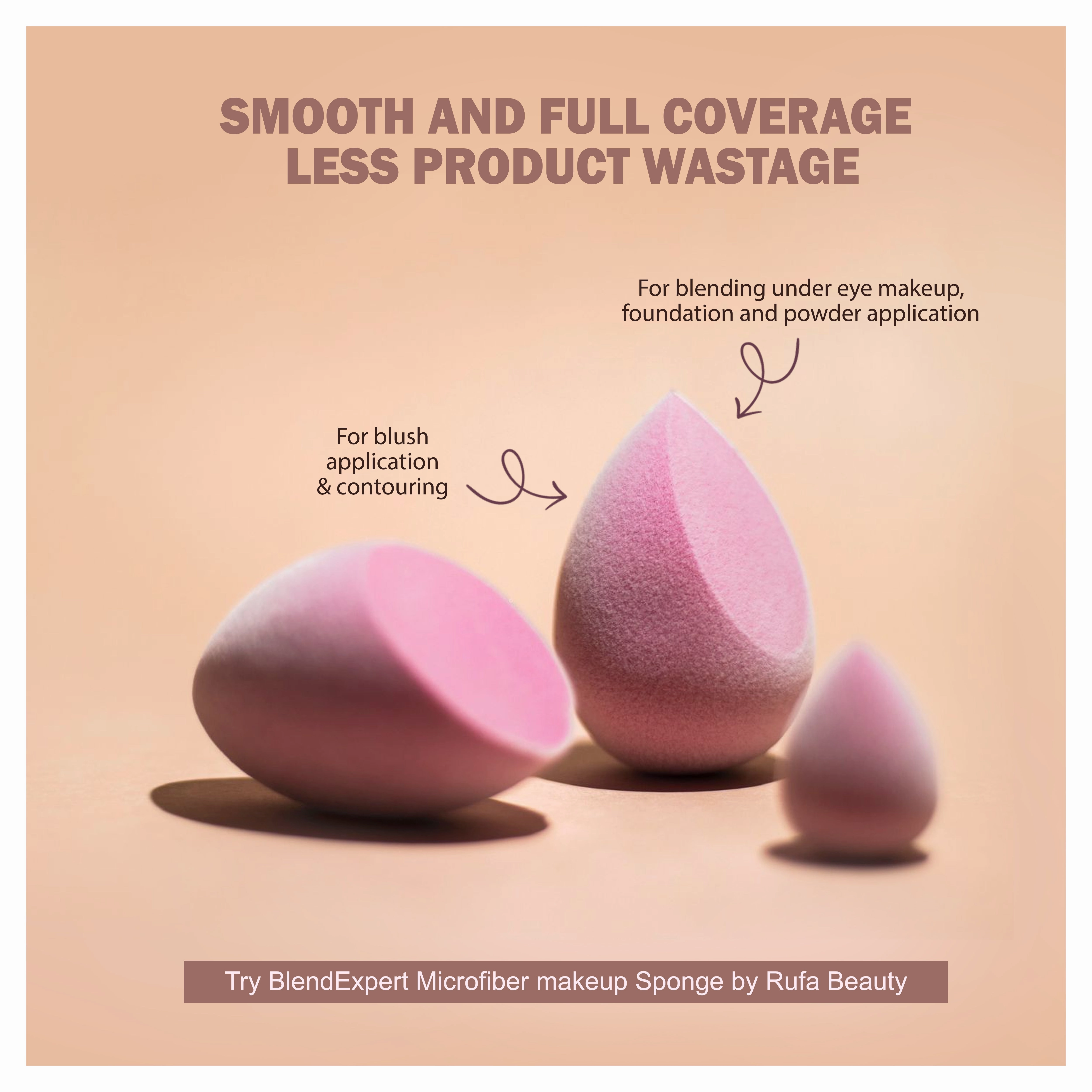 Microfiber Makeup Sponge Bundle