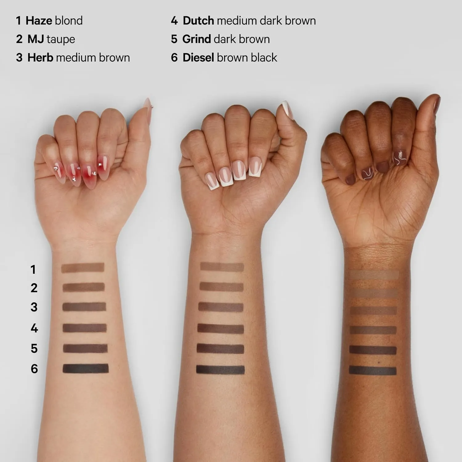 Milk Makeup KUSH Brow Shadow Stick - Buildable, Cream-to-Powder Formula - Soft, Flexible Hold - Up to 12-Hour Wear - Vegan, Cruelty Free