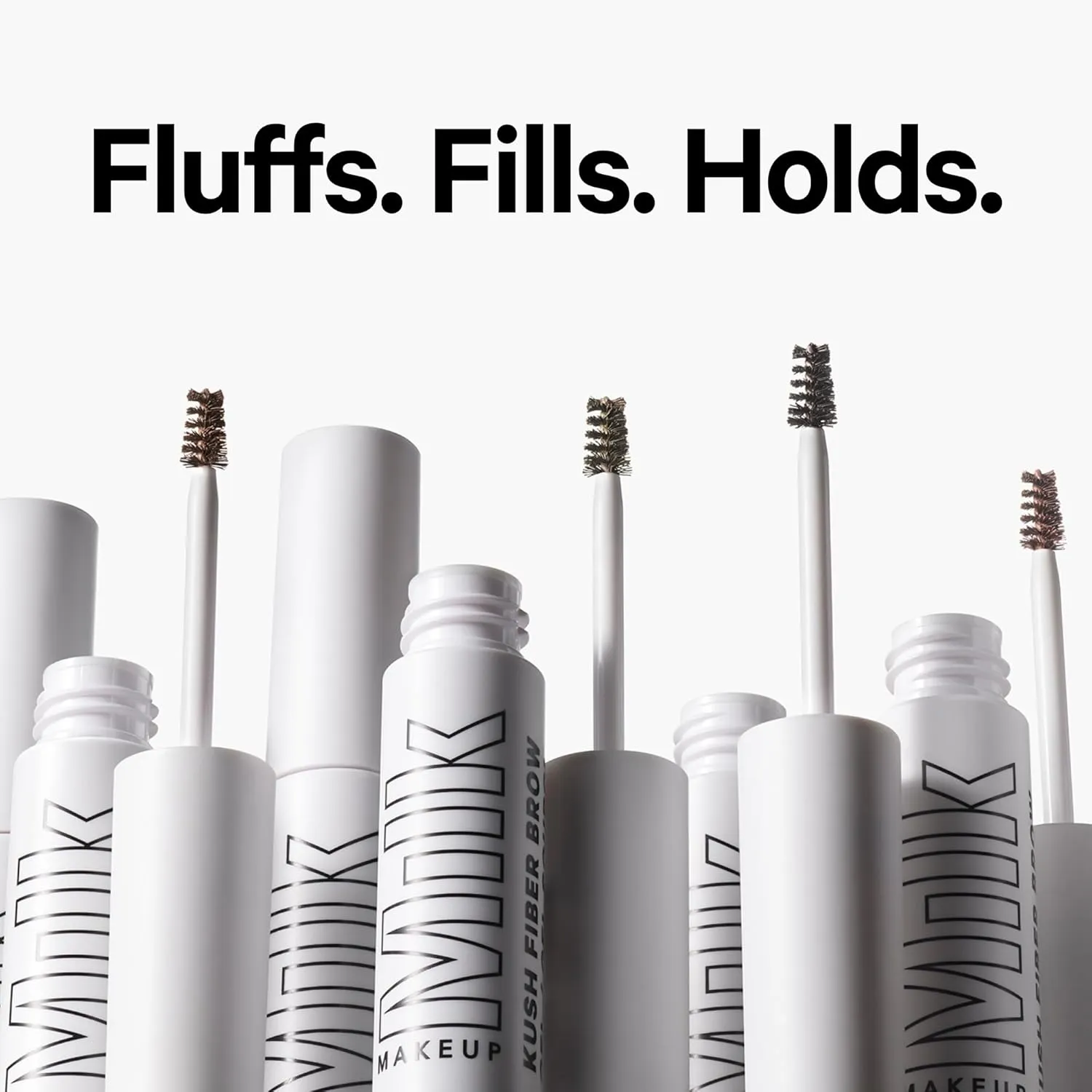Milk Makeup KUSH Fiber Brow Gel - Thickening Brow Gel - Soft, Flexible Hold - Vegan, Cruelty Free
