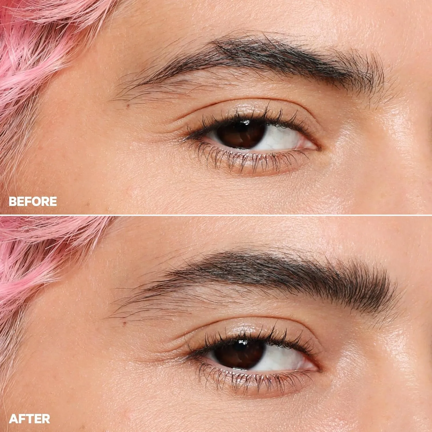 Milk Makeup KUSH Fiber Brow Gel - Thickening Brow Gel - Soft, Flexible Hold - Vegan, Cruelty Free