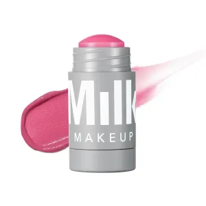 Milk Makeup Lip   Cheek Stick – Multi-Use Cream Blush   Lip Color with Mango Butter, Avocado Oil   Apricot Oil – Hydrating, Buildable, Long-Lasting, Vegan Formula
