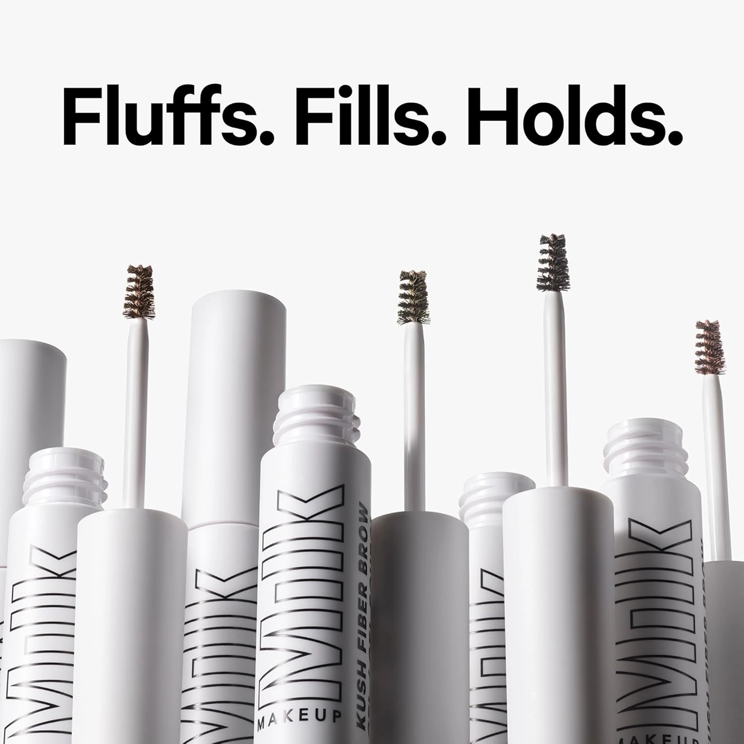 Milk Makeup KUSH Fiber Brow Gel - Thickening Brow Gel - Soft, Flexible Hold - Vegan, Cruelty Free