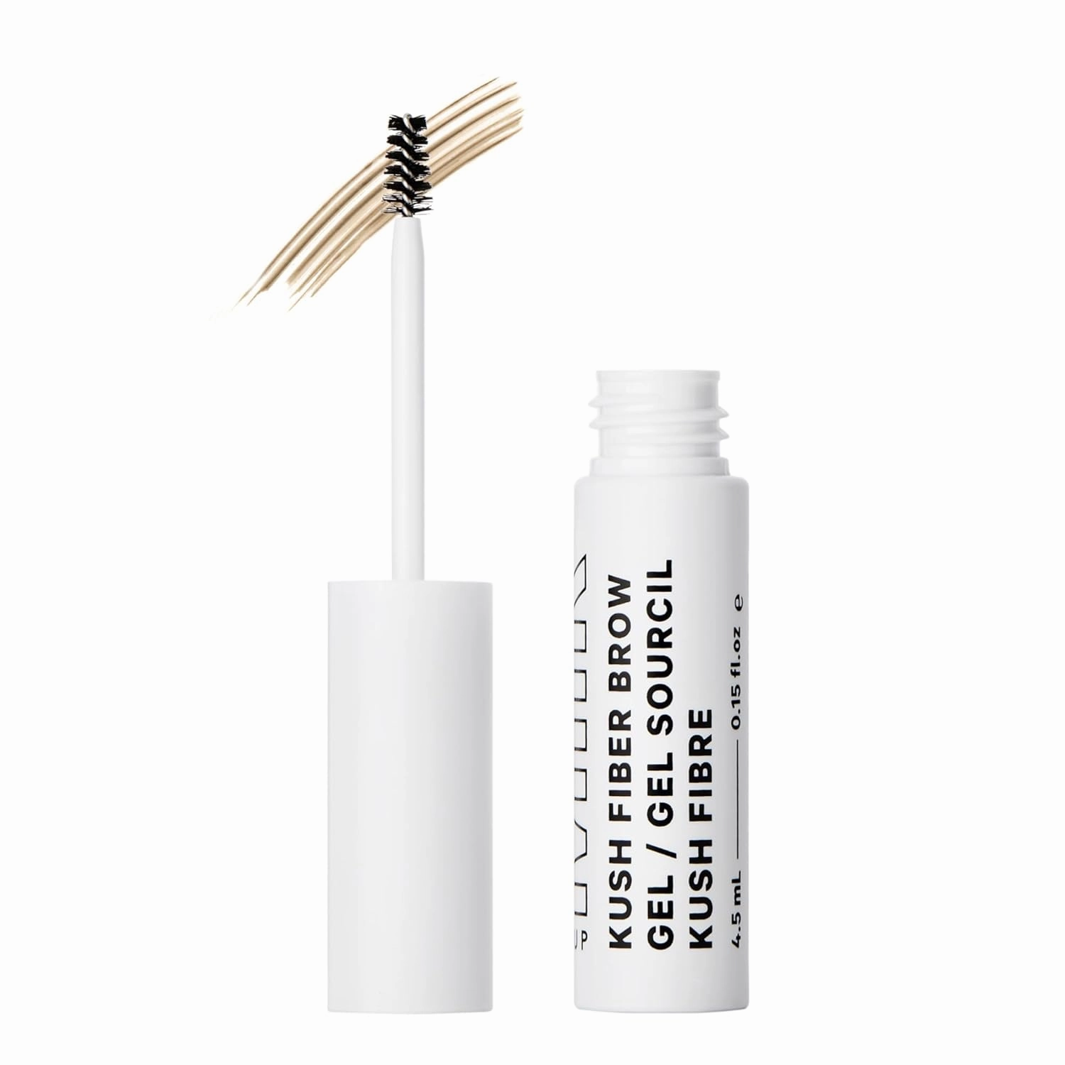 Milk Makeup KUSH Fiber Brow Gel - Thickening Brow Gel - Soft, Flexible Hold - Vegan, Cruelty Free