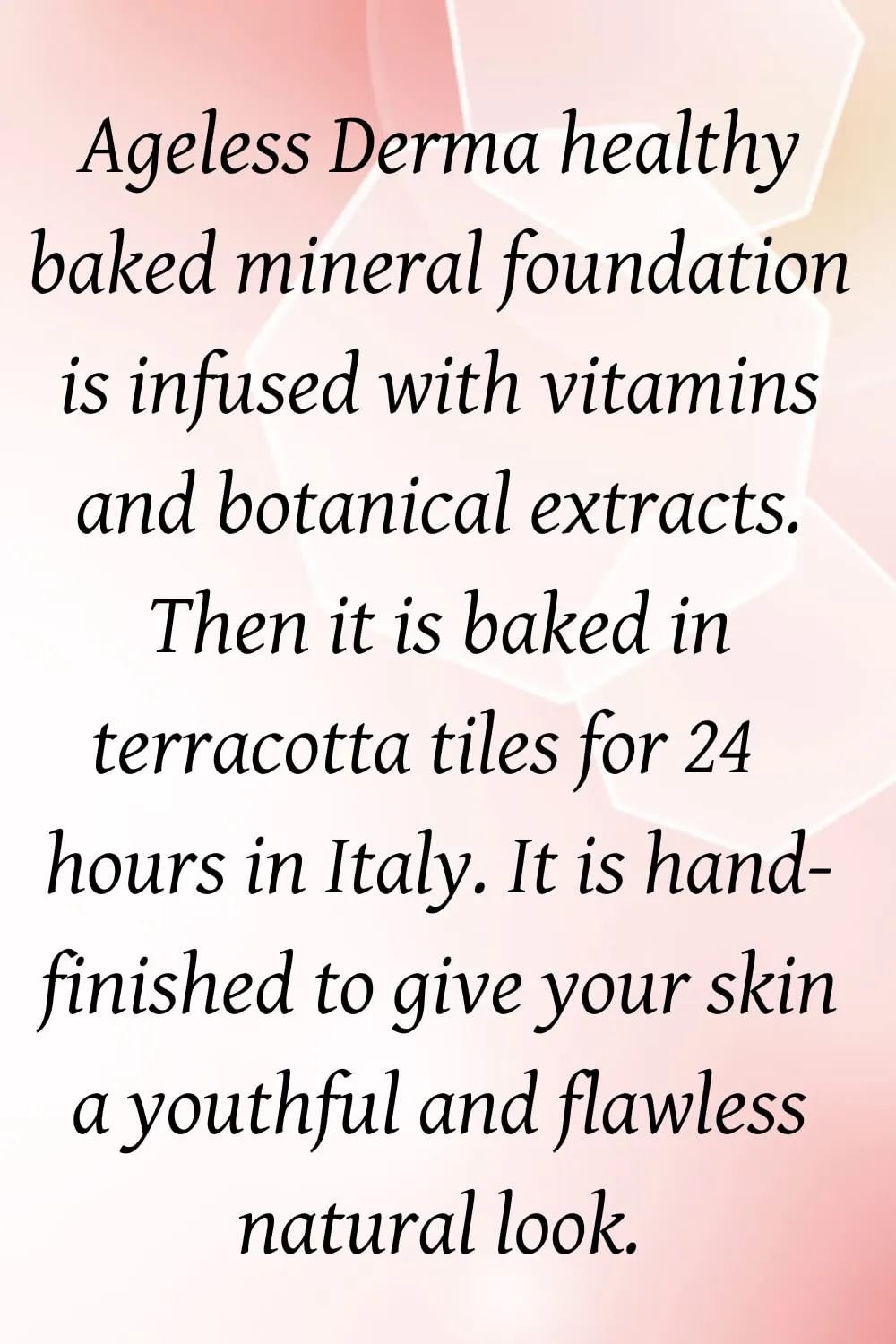 Mineral Baked Foundation- A Vegan - Paraben - Gluten and Cruelty Free Powder Foundation (Warm Beige)
