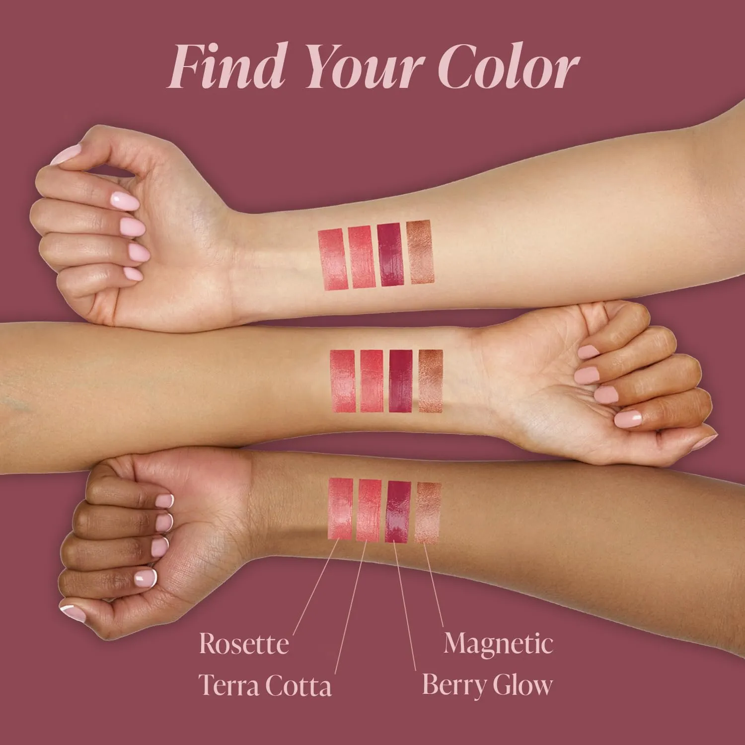 Mineral Fusion 3-in-1 Color Stick, Instant Color Pop and Blush for Cheeks, Creamy Lightweight Formula, Multi-Use Eye, Face, and Lip Makeup, Terra Cotta