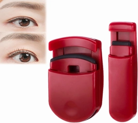 Mini Partial Plastic Eyelash Curler, Portable Travel Eyelash Curler, Wide-Angle Long-Lasting Partial Professional mini Eyelashes, Suitable for All Eye Shapes, Professional Travel Makeup Tools