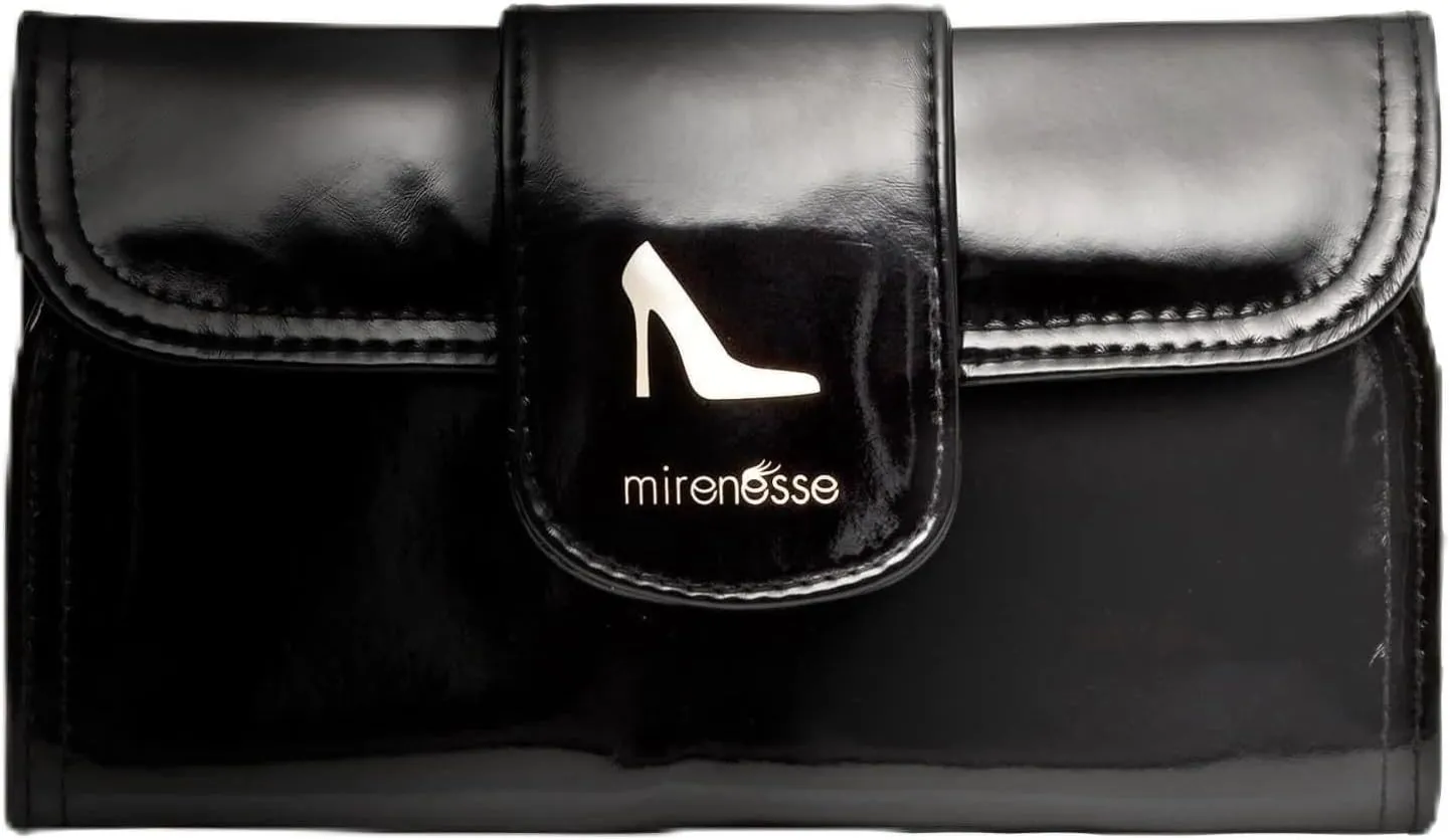 Mirenesse Cosmetics Clutch My Shoe Brush/Makeup Bag - Vegan