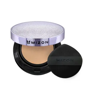 MIZON Vegan Collagen Cushion (15g/ 0.52 oz x 2 ea) Medium coverage compact with SPF38 PA   Protection Korean Skincare and makeup INCLUDES REFILL (#23 Sand Beige)