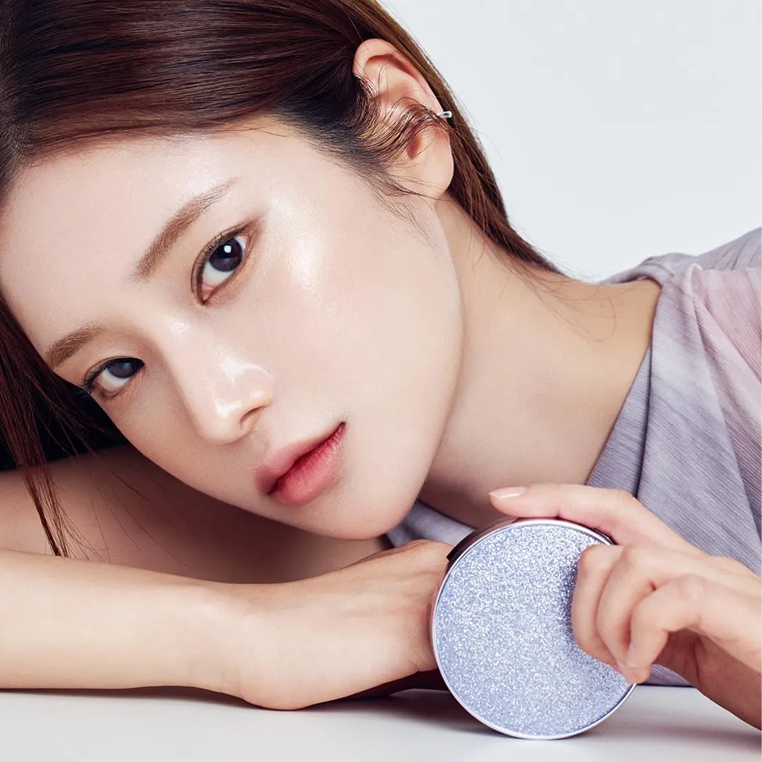 MIZON Vegan Collagen Cushion (15g/ 0.52 oz x 2 ea) Medium coverage compact with SPF38 PA   Protection Korean Skincare and makeup INCLUDES REFILL (#23 Sand Beige)