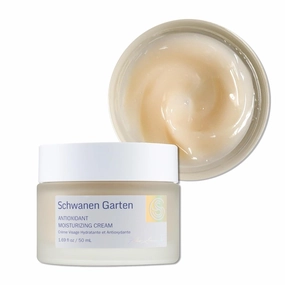 Moisturizing Cream 1.69oz / 50ml - Lightweight priming day moisturizer, Organically grown & Handpicked ingredients, SG Antioxidant source, Vegan, Clean beauty, Korean skincare