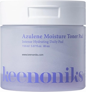 Moisturizing Toner Pads for Face - Azulene Moisturizer Facial Essence & Hydrating Sheet Masks Pads Helps Skin Barrier, Hydrating Skincare for Dry, Sensitive Skin Toner - 80ea (5.07 Oz)