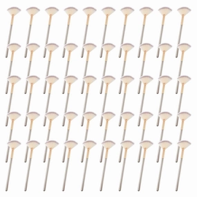 Molain Makeup Brushes Set - 50 Pcs Facial Brushes, Soft Fan Brush for Esthetician Supplies, Ideal Face Mask Applicator and Makeup Tools for Cleaning and Exfoliating