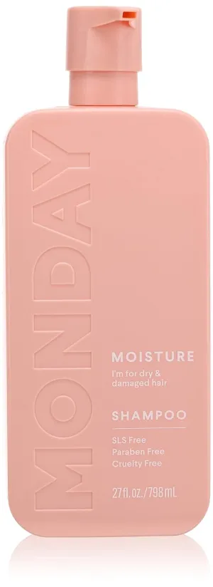 MONDAY HAIRCARE MOISTURE Shampoo with Hyaluronic Acid & Shea Butter for Dry & Dull Hair 798 mL